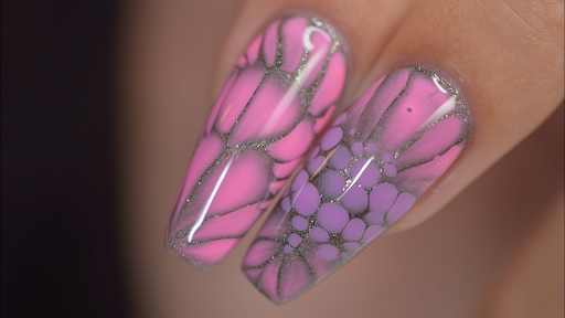 Four Easy Water Marble Nail Art Designs - YouTube