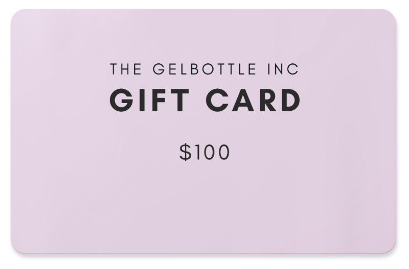 The GelBottle gift card $100