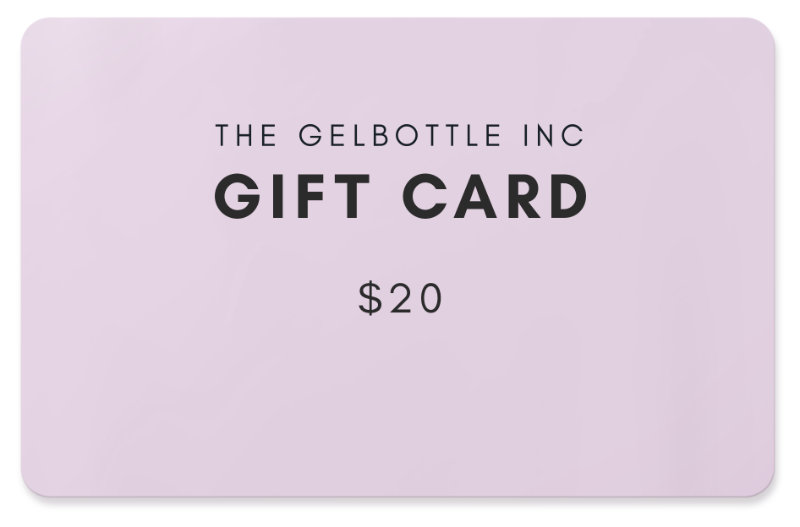 The GelBottle gift card $20